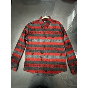 RSVLTS "The Man of Your Dreams" Freddy Krueger Flannel - Large - EUC
